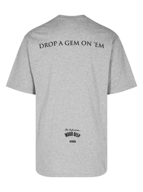 Supreme Mobb Deep Dragon T-shirt | Grey | FARFETCH Supreme Mobb Deep Dragon T-shirt | Grey | FARFETCH