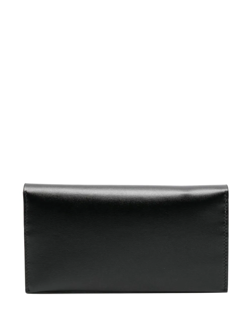 Jil Sander logo-stamp wallet - Zwart