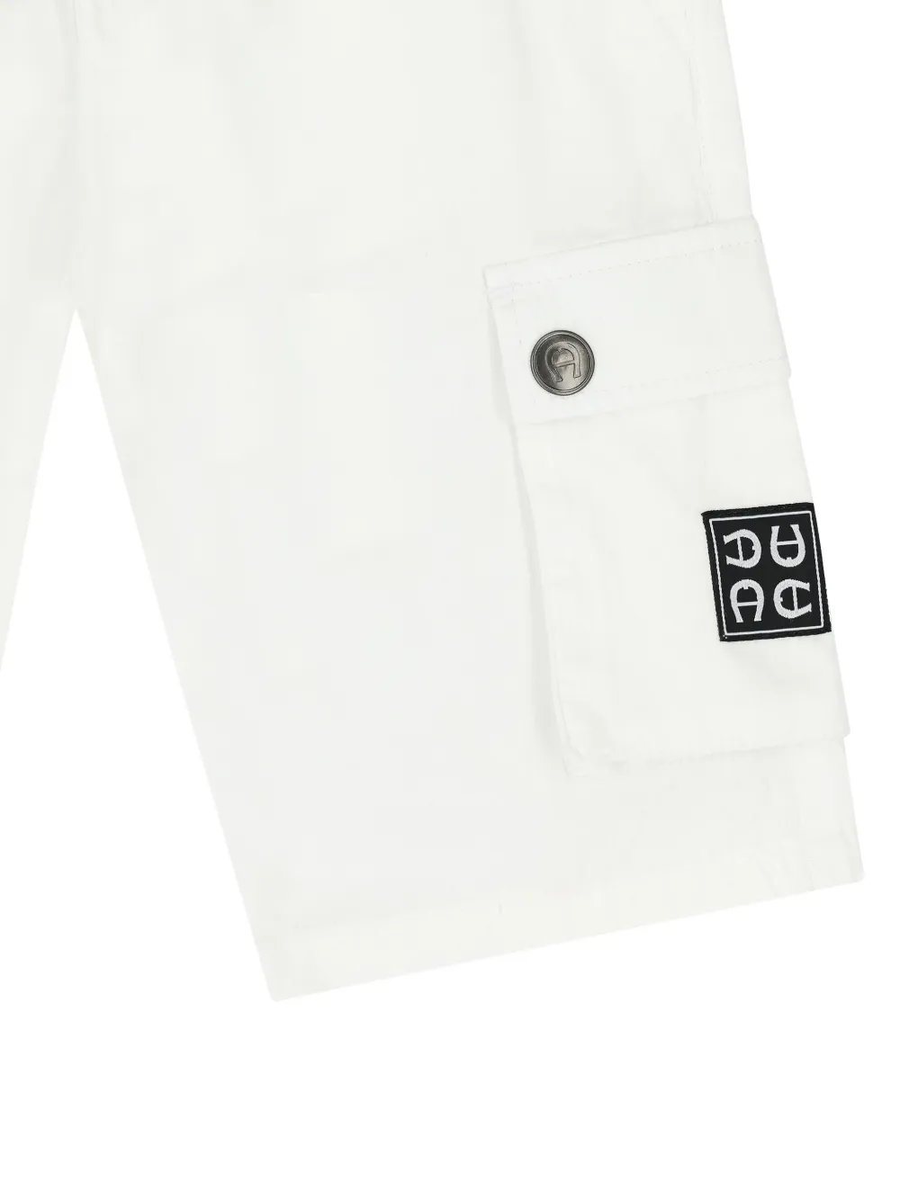 Aigner Kids Katoenen shorts Wit