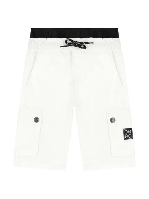 Aigner Kids shorts con parche del logo