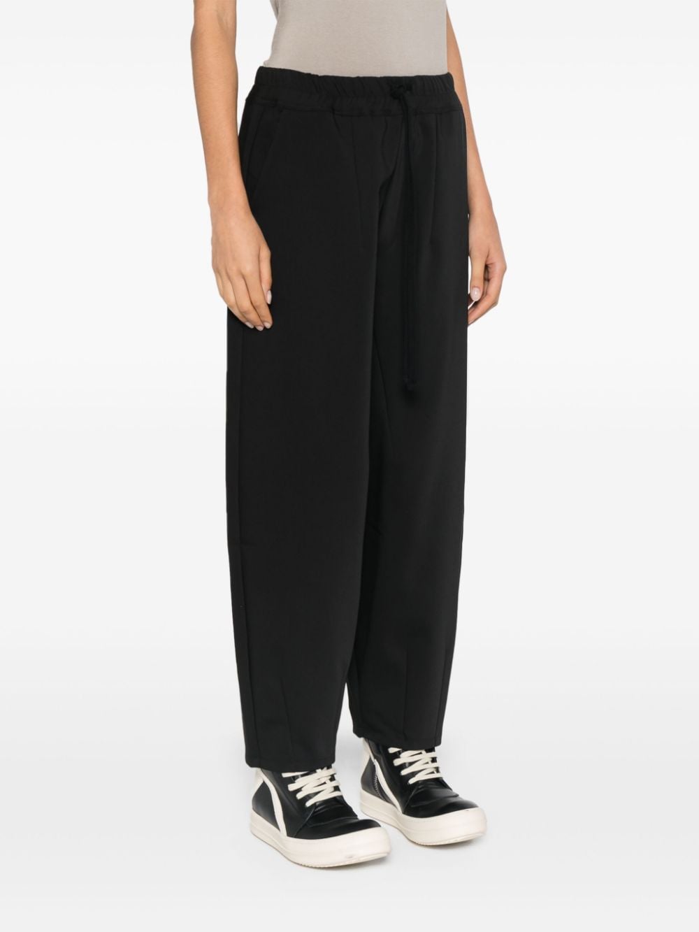 Shop Thom Krom Tapered Track Pants In 黑色