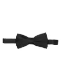 Peserico satin bow tie - Black