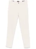 Peserico tapered chino pants - White