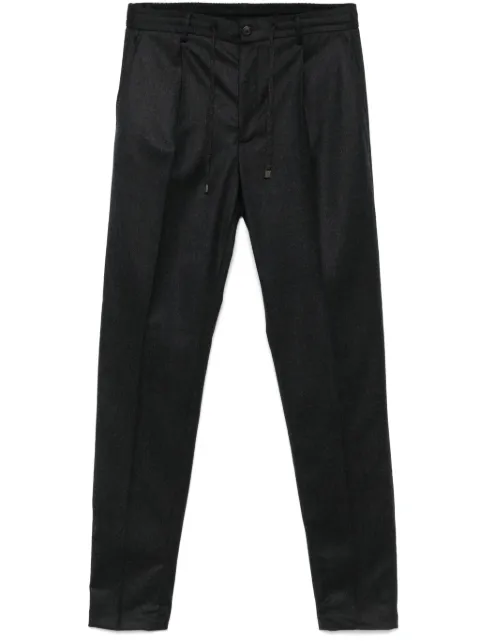 Peserico Calça com detalhe de pregas
