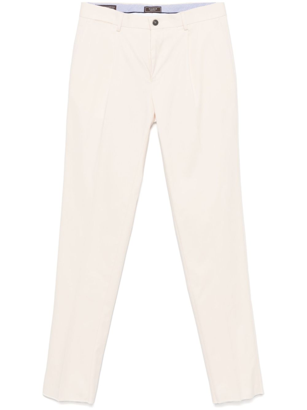 pleat-detail trousers