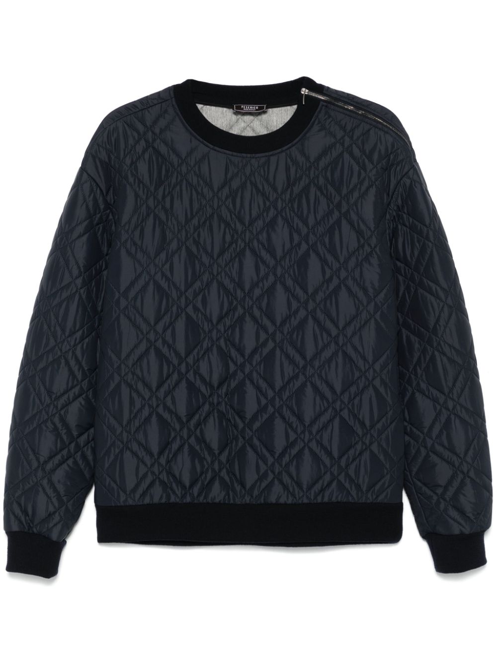 Peserico Gewatteerde sweater Blauw