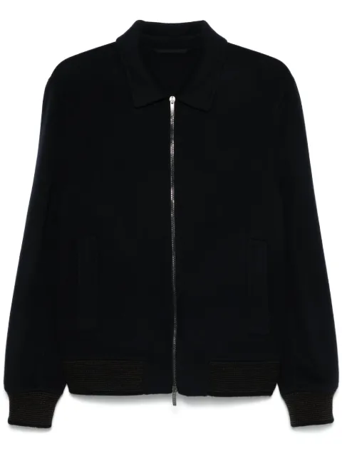 Peserico veste bomber à fermeture zippée