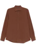 Peserico corduroy shirt - Brown