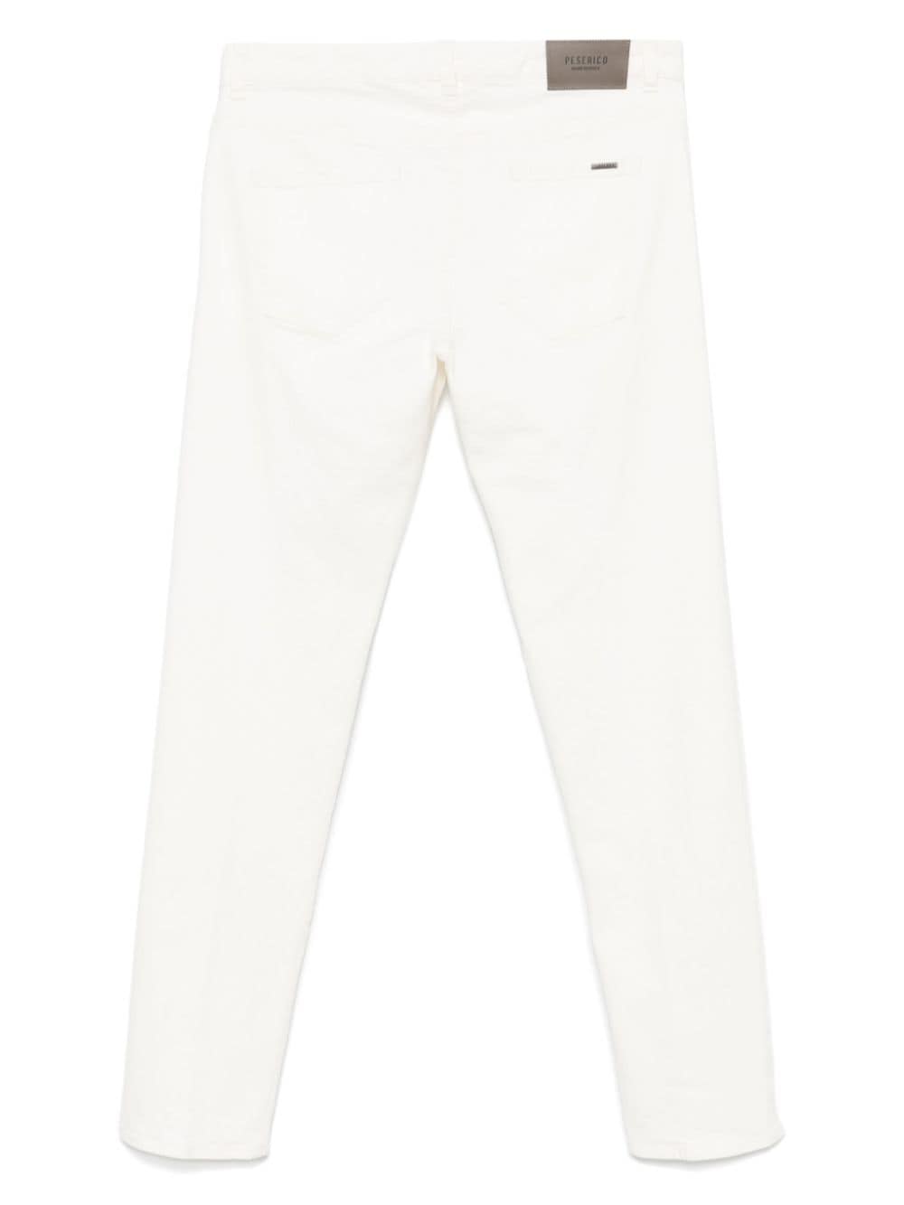 Peserico tapered jeans - Wit