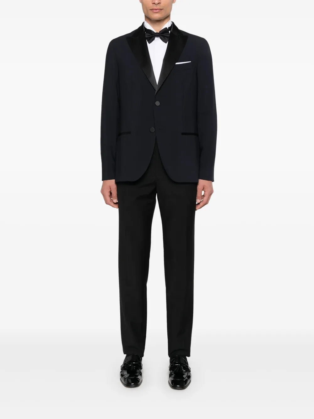 Peserico single-breasted blazer - Blauw