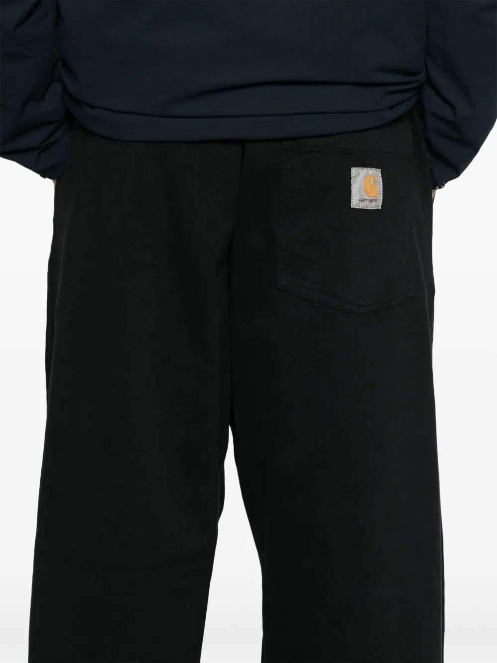 Carhartt Floyde Trousers In Schwarz