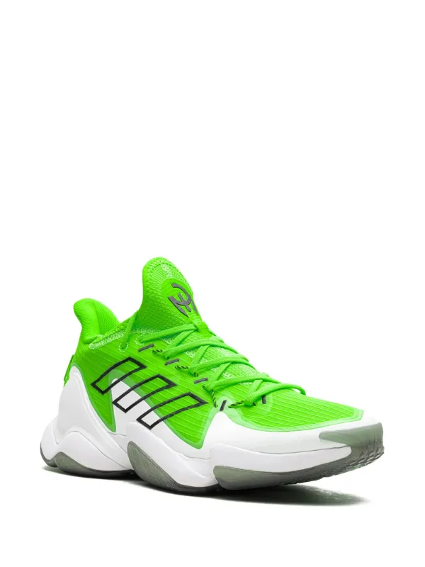 Adidas Mahomes 1 Impact FLX "Team Solar Green" Sneakers | Green | FARFETCH