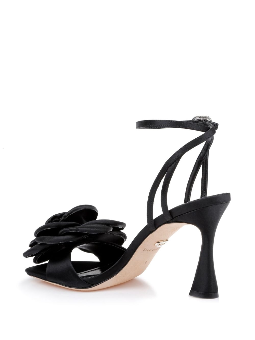 Dee Ocleppo Aurora leren sandalen Zwart