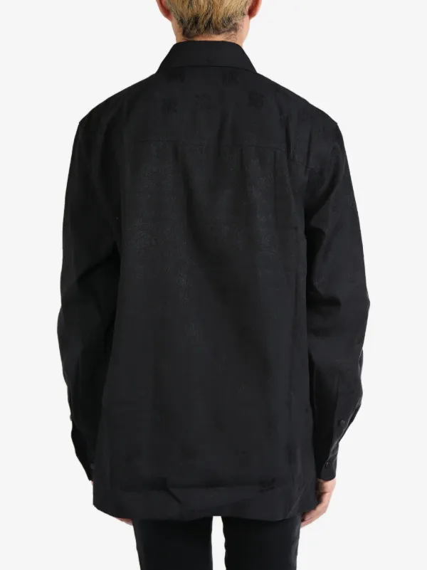 AMIRI button-down Shirt | ブラック | FARFETCH JP