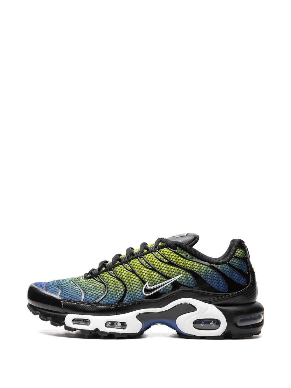 Shop Nike Air Max Plus "racer Blue/volt" Sneakers In Black