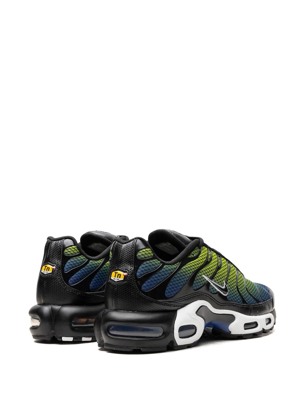 Shop Nike Air Max Plus "racer Blue/volt" Sneakers In Black