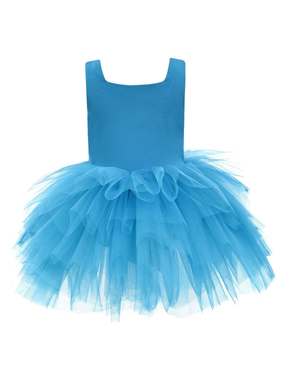 Mimi Tutu square-neck tutu dress - Blauw