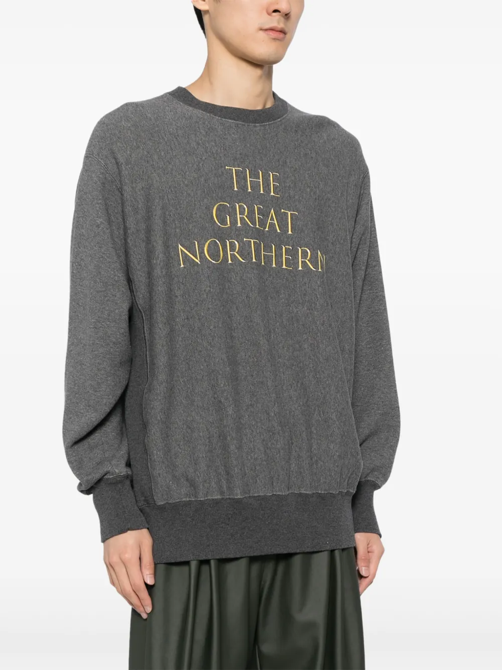 Undercover Sweater met grafische print Grijs