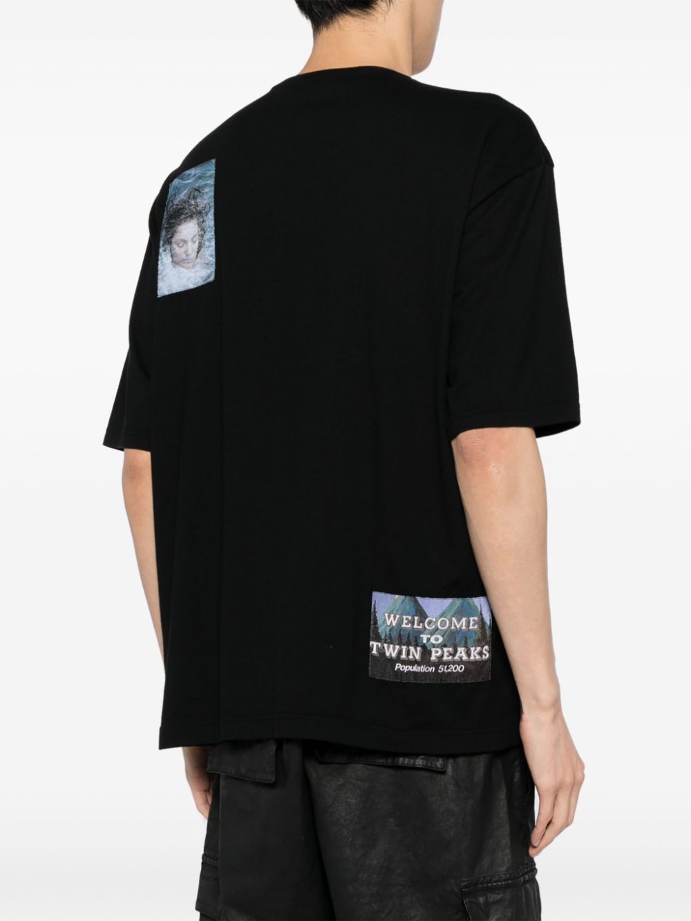 Shop Undercover Graphic-printed T-shirt In Schwarz