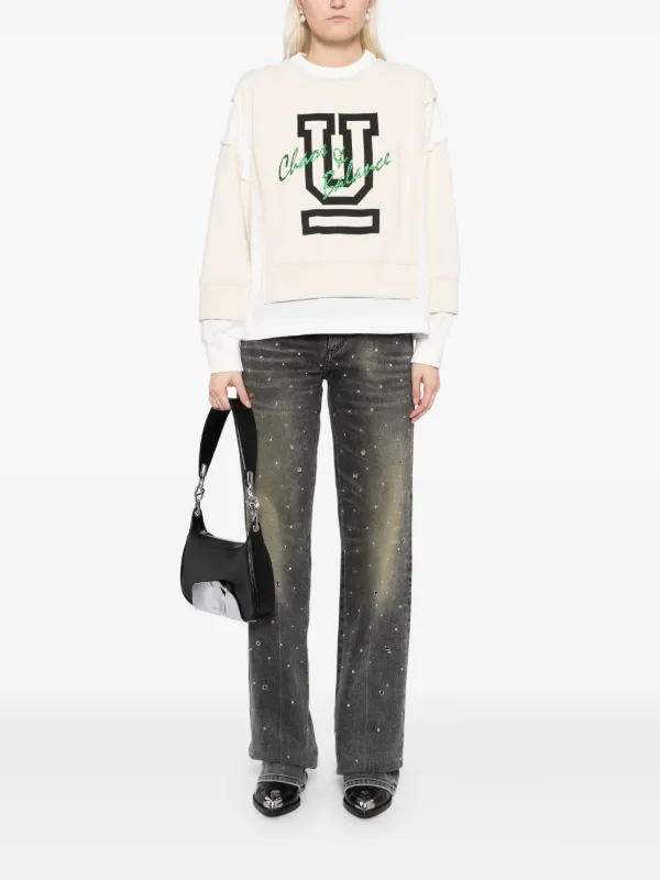 UNDERCOVER ホワイト スウェットシャツ