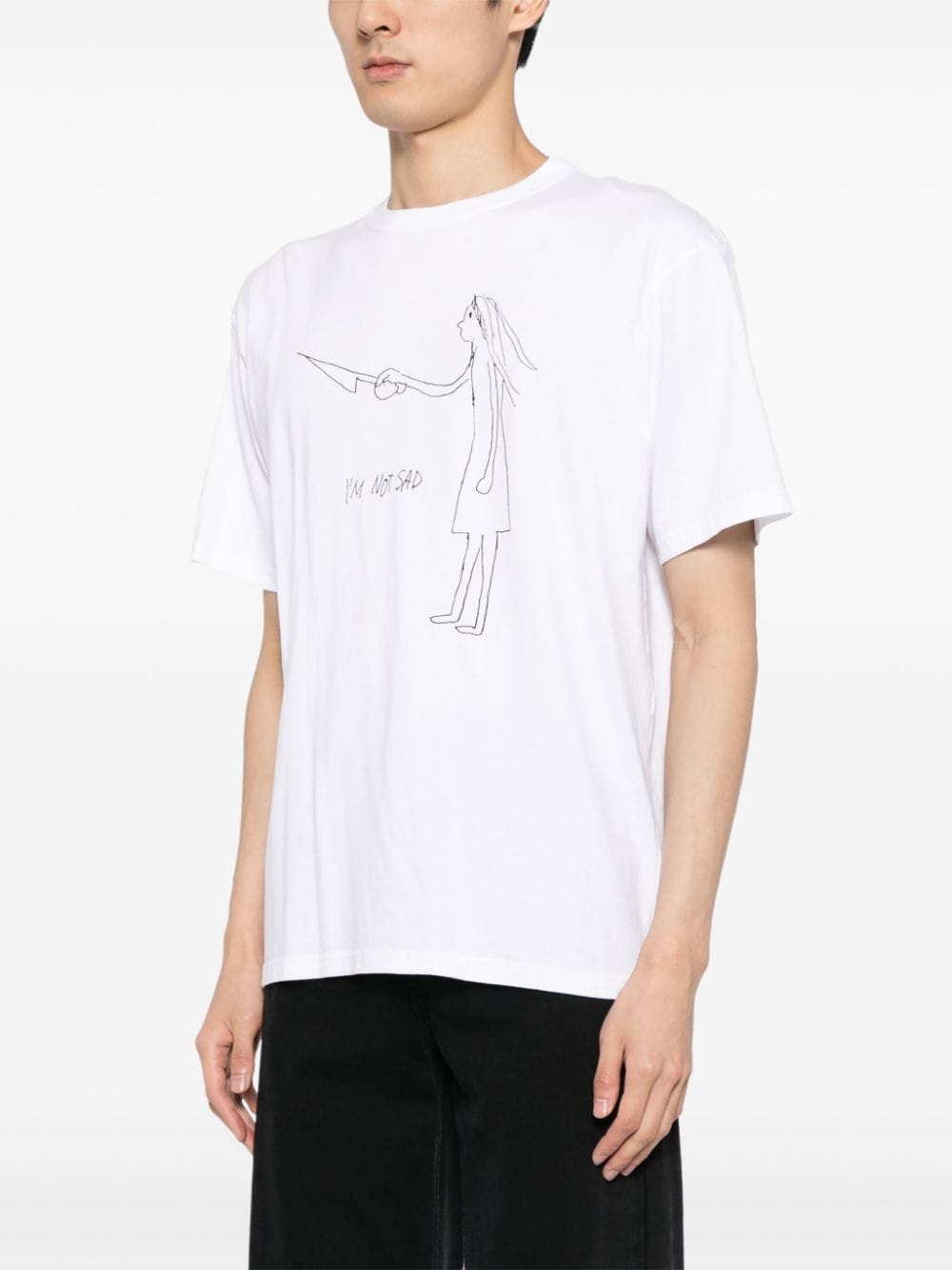 Shop Undercover Graphic-printed T-shirt In Weiss