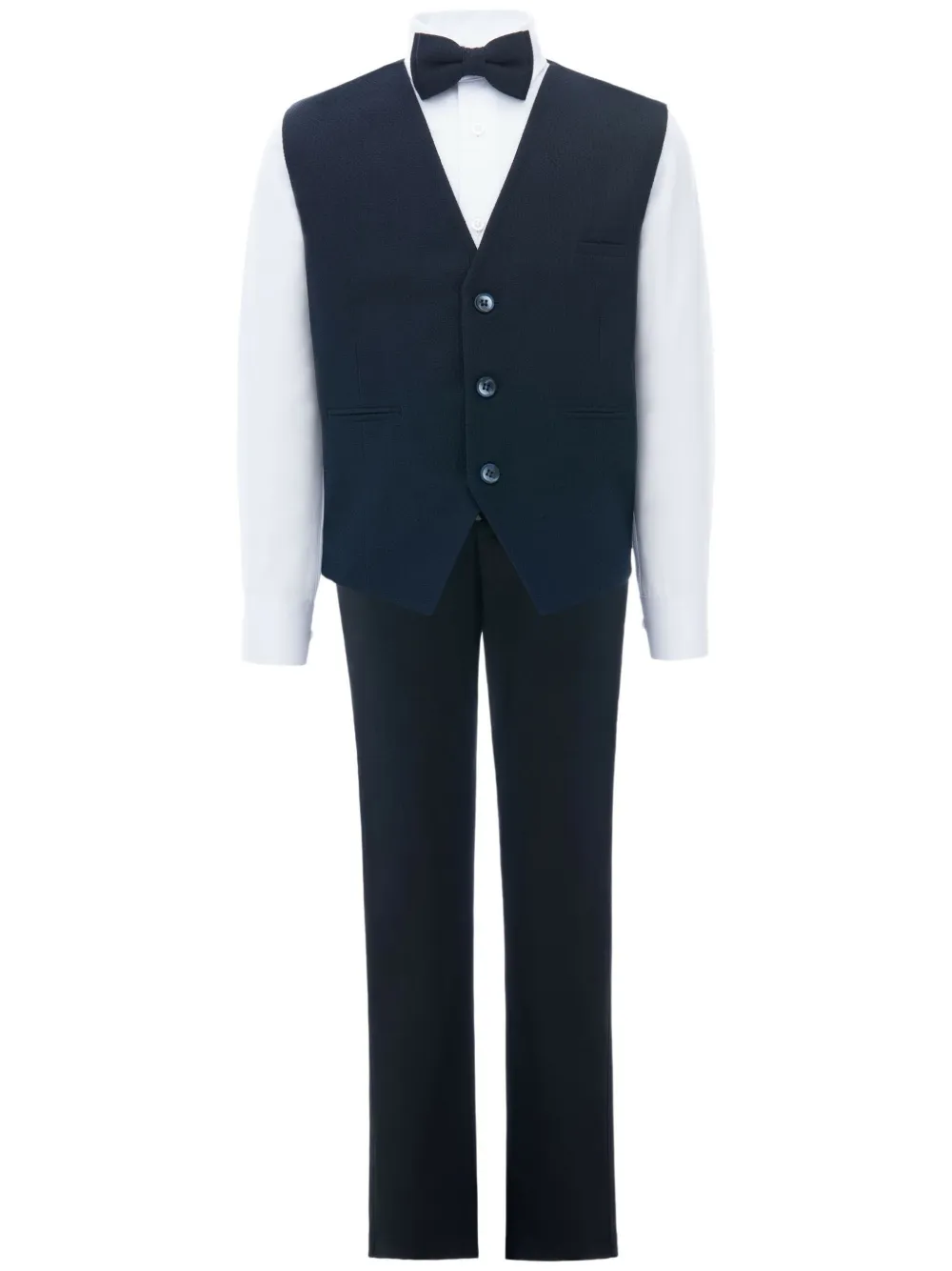 Moustache Benito Vest Suit (set Of Four) In Blue