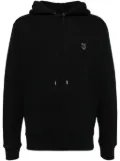 Maison Kitsuné signature fox motif hoodie - Black