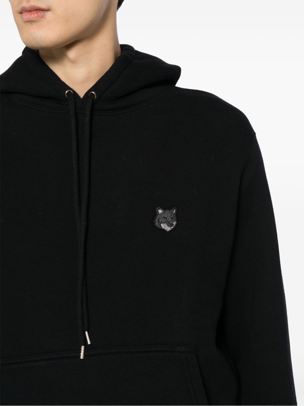 Maison Kitsune signature fox motif hoodie Men