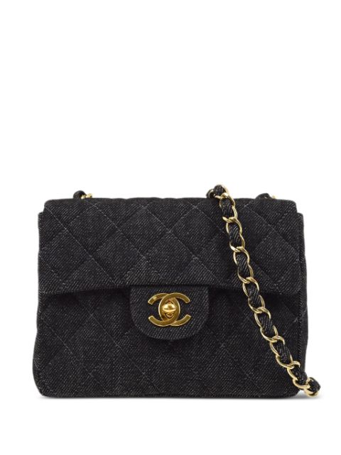 HOT SALE CHANEL 2000 Classic square flap mini shoulder bag Women