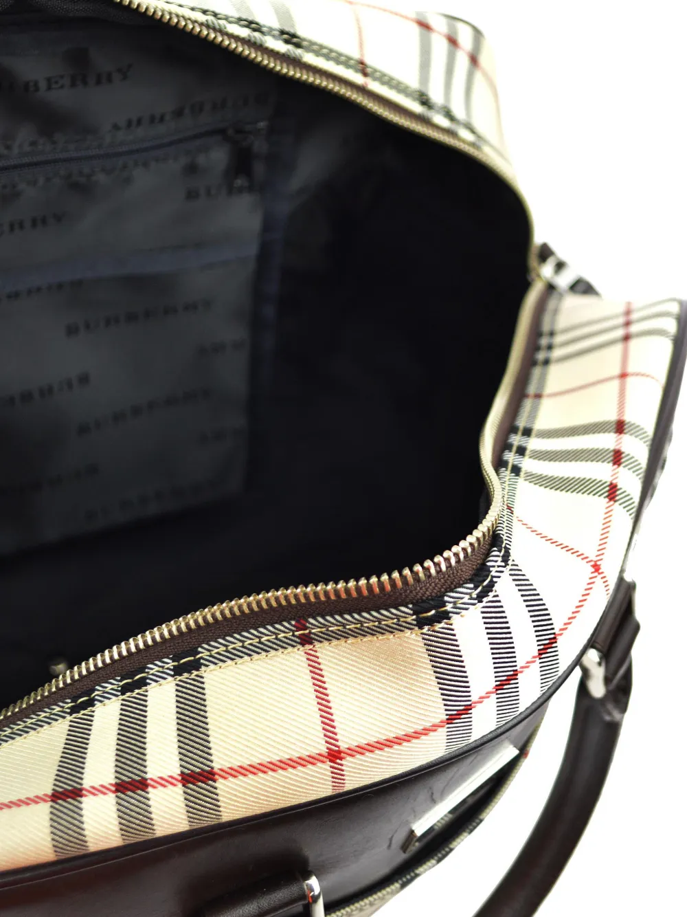 Affordable Burberry 1990-2000s Vintage Check two-way bag Women