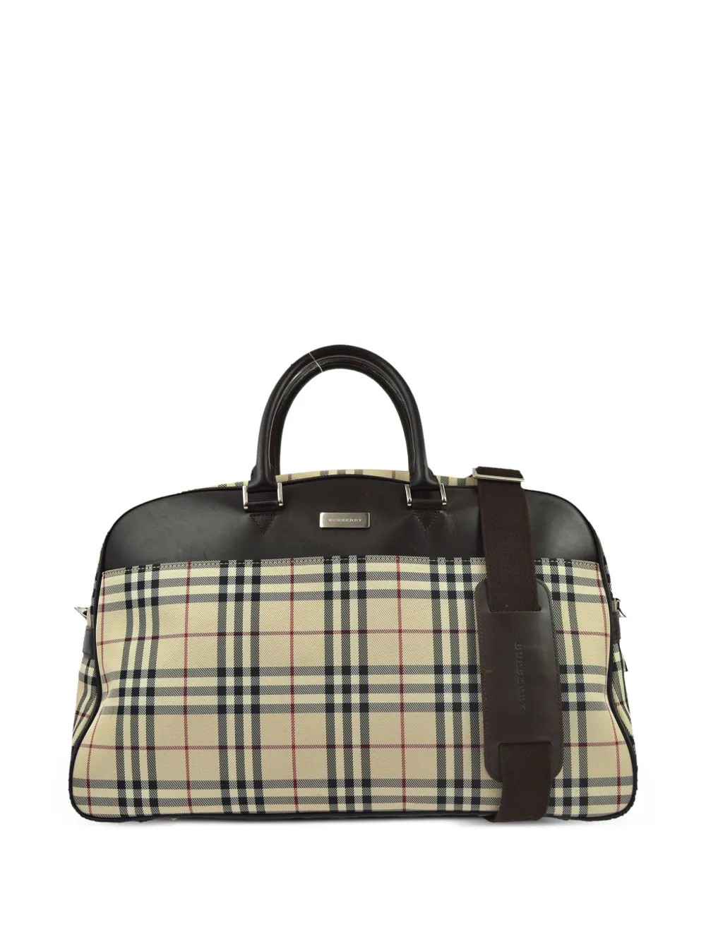 Affordable Burberry 1990-2000s Vintage Check two-way bag Women