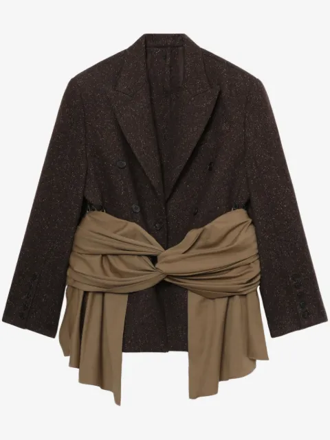 Rokh belted blazer