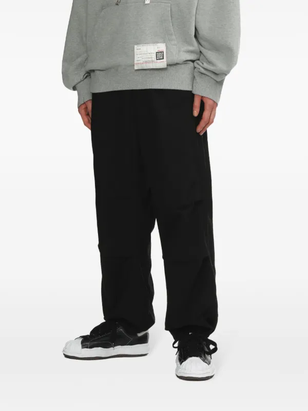 全品送料0円 Maison MIHARA YASUHIRO ワイドパンツ | ブラック | FARFETCH JP パンツ