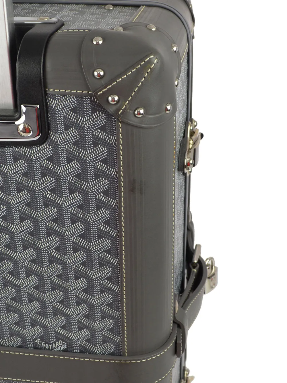 Goyard Pre Owned Maleta Bourget PM 1990 2000 Gris FARFETCH MX