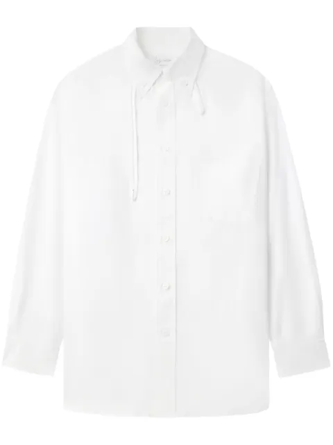 Yohji Yamamoto strap-detail shirt