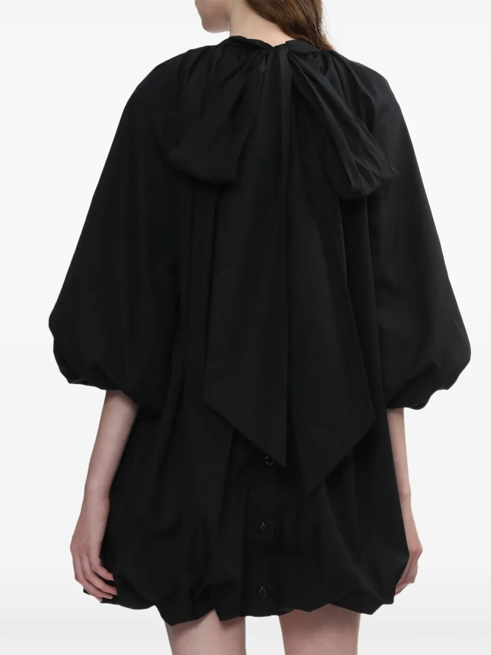 Simone Rocha リボンディテール ドレス | ブラック | FARFETCH JP