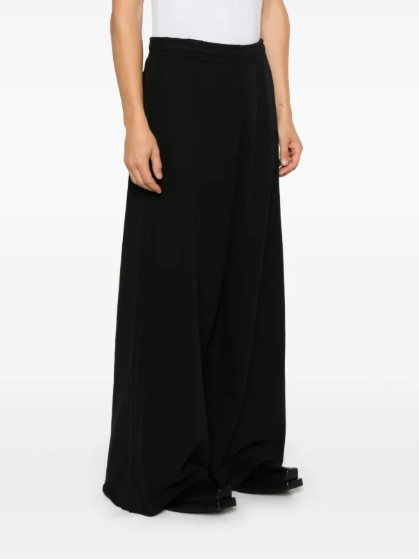 VETEMENTS wide-leg Track Pants | Black | FARFETCH