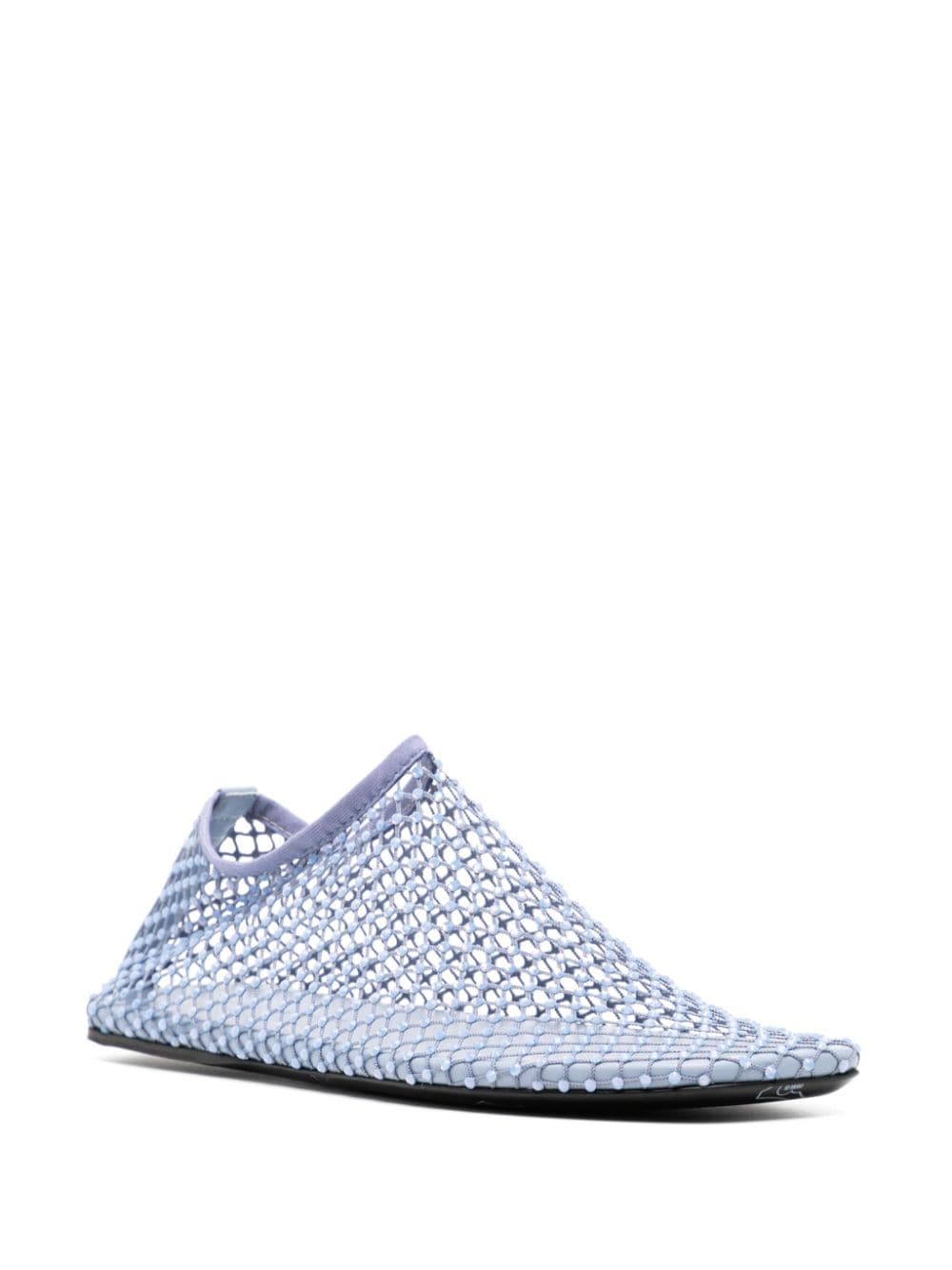 Shop Christopher Esber Minette Flats In Blue