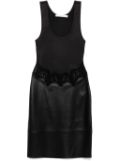 Christopher Esber ribbed tank dress - Black