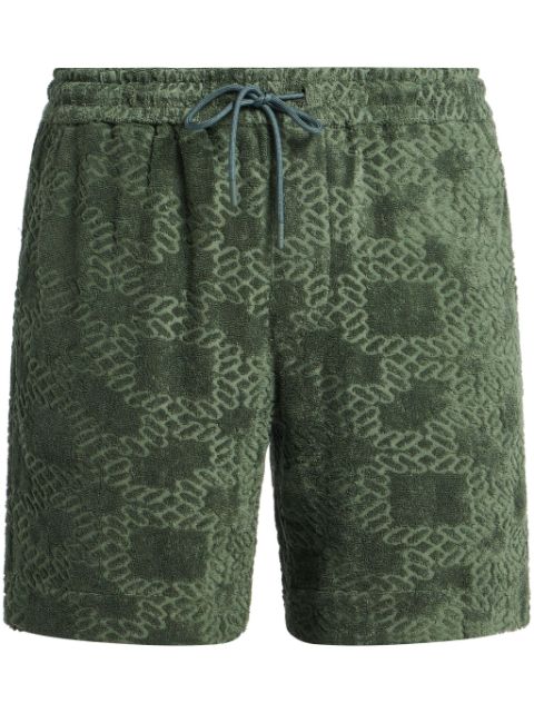 CHÉ terry jacquard shorts 