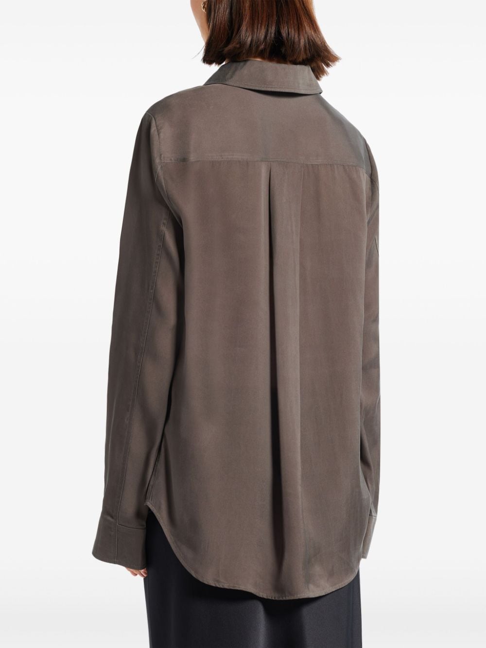 Shop Stine Goya Sgfelix Shirt In Brown