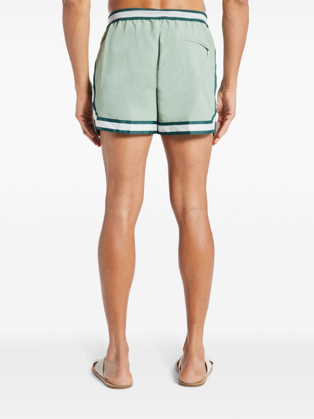 Shop Che Baller Deck Shorts In Green