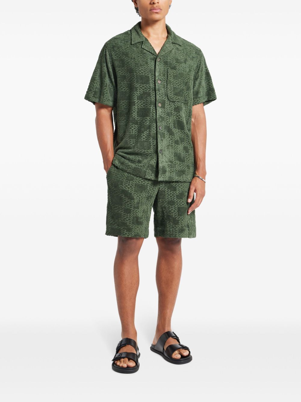 Shop Che Motown Shirt In Green