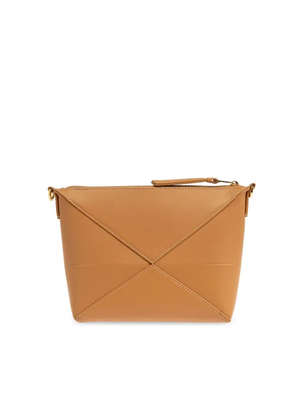 LOEWE Puzzle Fold Shoulder Bag | Brown | FARFETCH
