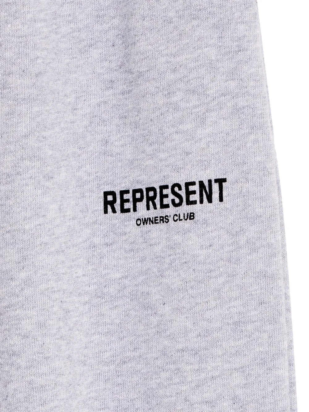 REPRESENT MINI Katoenen trainingsbroek met logoprint Grijs