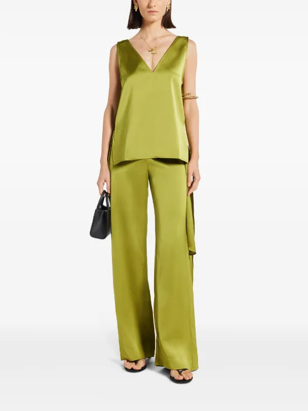 【関税込み】Stine Goya グリーン Izmir トラウザーズ Stine Goya Lime Green Steely Jacket & Cati Pants 1800