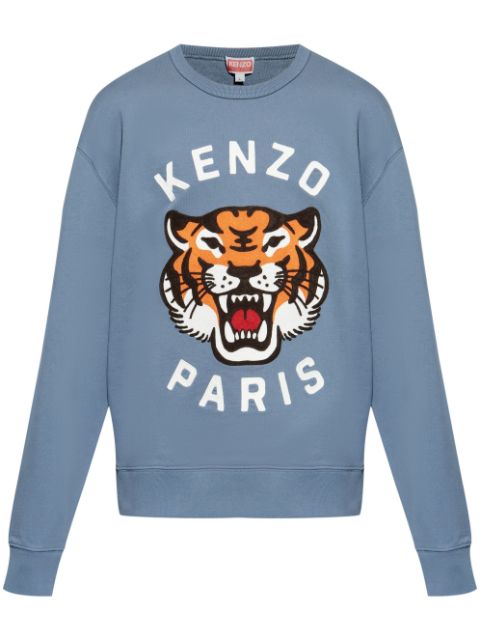 Kenzo Lucky Tiger embroidered sweatshirt Men