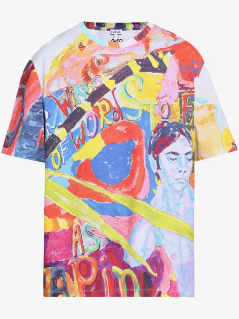 LOEWE graphic-print cotton t-shirt