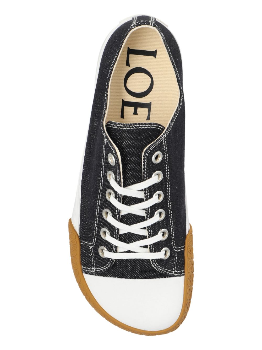 LOEWE Bloc denim sneakers Men