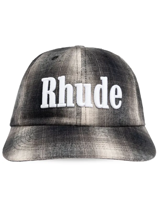 RHUDE ロゴ刺繍キャップ帽子 RHUDE ロゴ刺繍キャップ帽子 - メルカリ